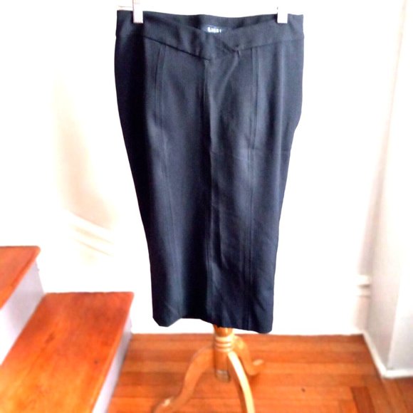 GUCCI TOM FORD BLACK PENCIL SKIRT NWOT ITALY 4 - Picture 2 of 14